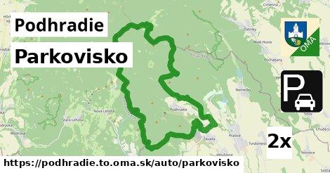 Parkovisko, Podhradie, okres TO