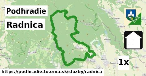 Radnica, Podhradie, okres TO