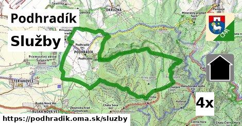 služby v Podhradík