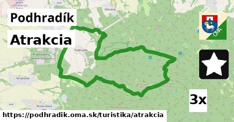 Atrakcia, Podhradík