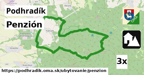 Penzión, Podhradík