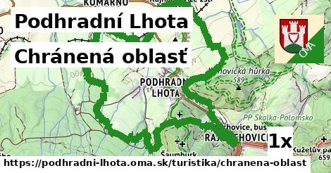 Chránená oblasť, Podhradní Lhota