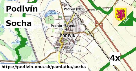 Socha, Podivín