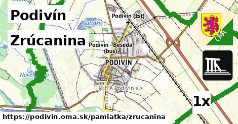 Zrúcanina, Podivín