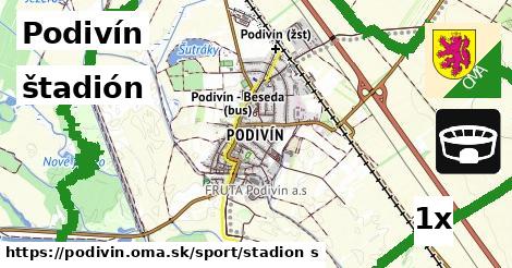 štadión, Podivín