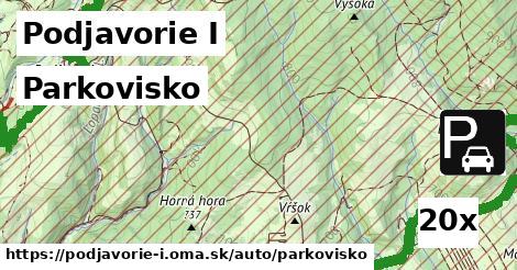 parkovisko v Podjavorie I