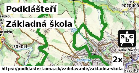 Základná škola, Podklášteří