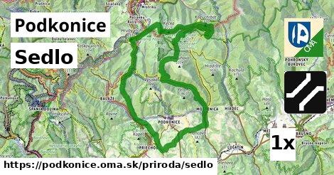 Sedlo, Podkonice