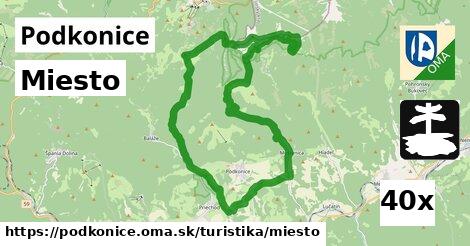 Miesto, Podkonice