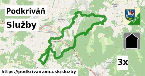 služby v Podkriváň