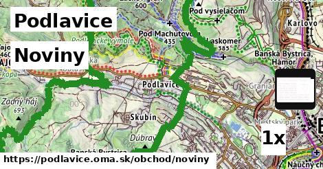 noviny v Podlavice