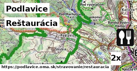 Reštaurácia, Podlavice