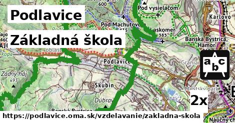 Základná škola, Podlavice