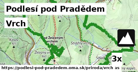 Vrch, Podlesí pod Pradědem