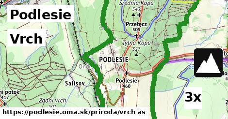 Vrch, Podlesie