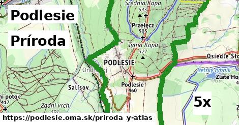 príroda v Podlesie