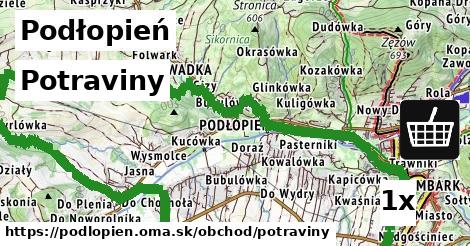 potraviny v Podłopień