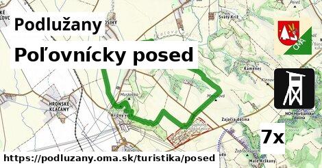 Poľovnícky posed, Podlužany