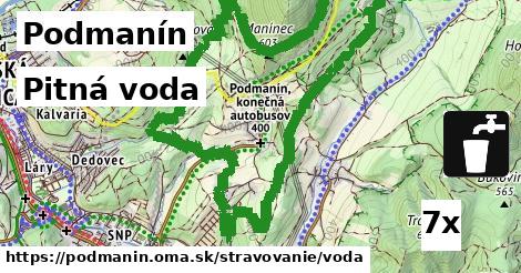 Pitná voda, Podmanín