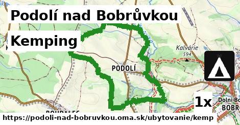 Kemping, Podolí nad Bobrůvkou