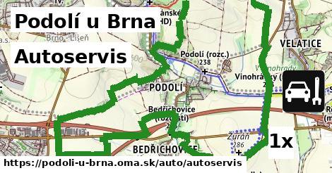 Autoservis, Podolí u Brna