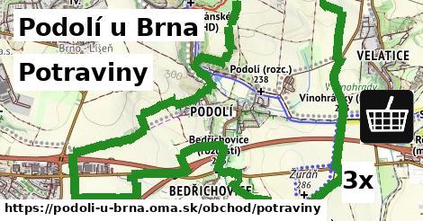 Potraviny, Podolí u Brna