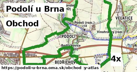 obchod v Podolí u Brna