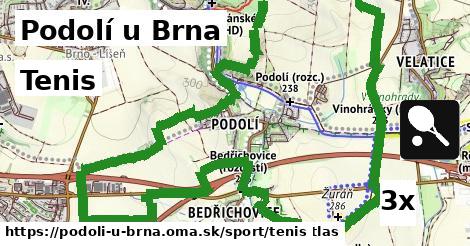 Tenis, Podolí u Brna