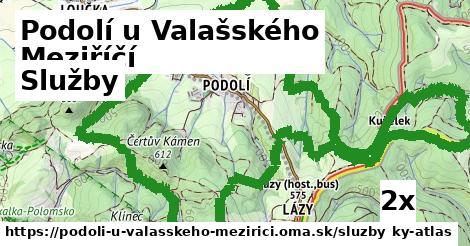 služby v Podolí u Valašského Meziříčí