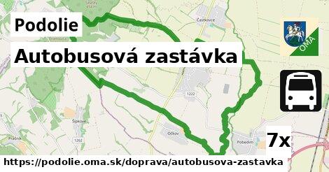 Autobusová zastávka, Podolie