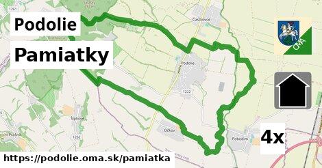 pamiatky v Podolie