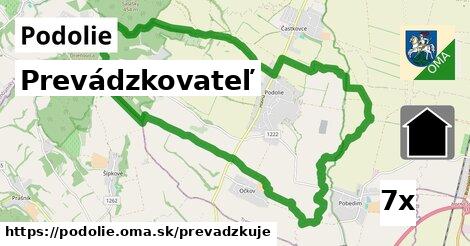 prevádzkovateľ v Podolie