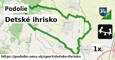 Detské ihrisko, Podolie