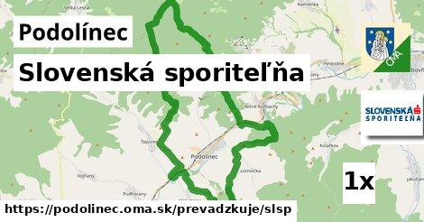 Slovenská sporiteľňa v Podolínec