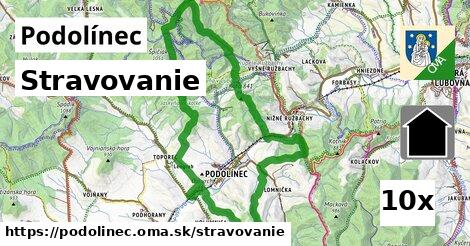 stravovanie v Podolínec