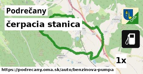 čerpacia stanica, Podrečany