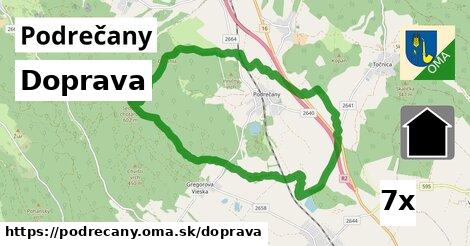 doprava v Podrečany