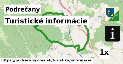 Turistické informácie, Podrečany