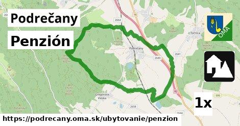 Penzión, Podrečany