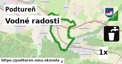 vodné radosti v Podtureň