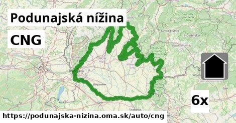 CNG, Podunajská nížina
