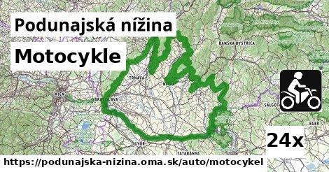 Motocykle, Podunajská nížina