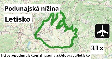 Letisko, Podunajská nížina