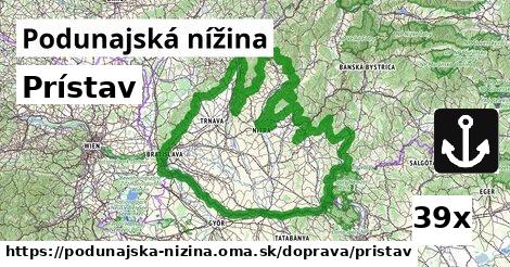 Prístav, Podunajská nížina