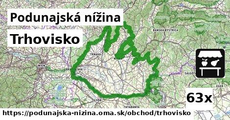 Trhovisko, Podunajská nížina