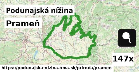 Prameň, Podunajská nížina