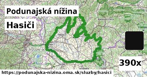 Hasiči, Podunajská nížina