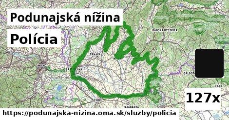 Polícia, Podunajská nížina