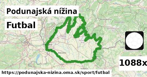 Futbal, Podunajská nížina