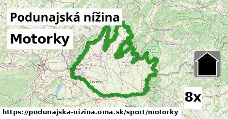 Motorky, Podunajská nížina